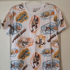 Looney Tunes Space Jam White T-Shirt
